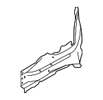 32318567 - Body: Outer Rail for Volvo: S60, S90, V60, XC60, XC90 Image