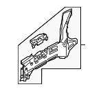 32405216 - Body: Inner Rail for Volvo Image