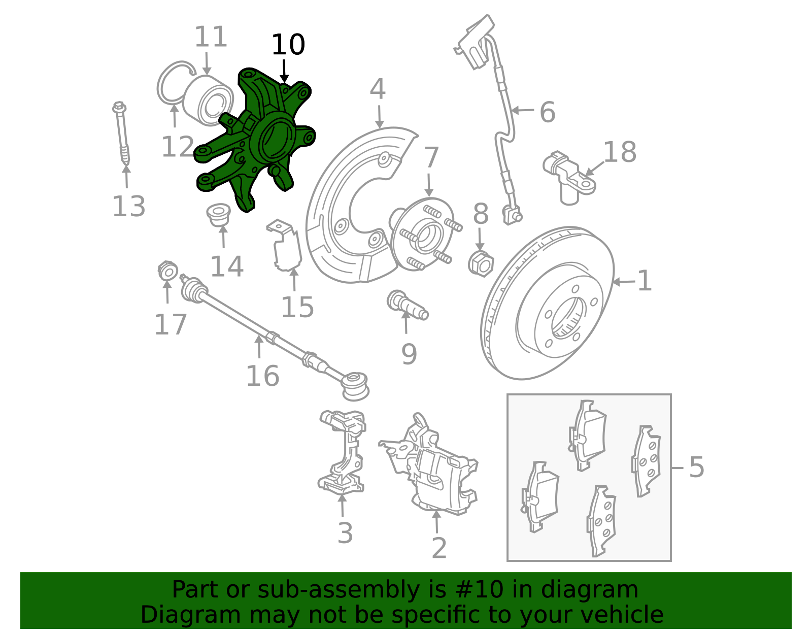 2005-2009 Jaguar Knuckle C2C33604 | OEM Parts Online