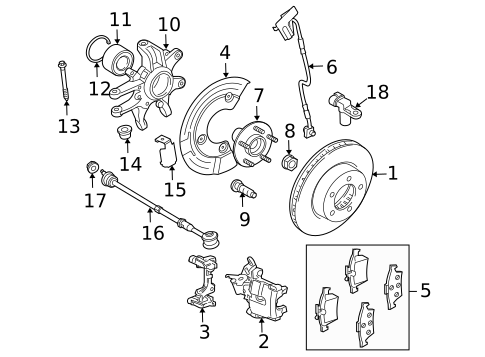 BRAKE COMPONENTS for 2009 Jaguar XJR #0