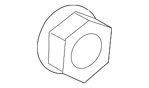 C2P12731 - : CV Joint Nut for Jaguar Image