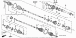 44329SDAA11 - Chassis: BAND C, DRIVESHAFT (OETIKER LIMITED) for Honda Image