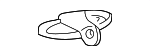 8111630860 - Electrical: Headlight Bracket for Lexus Image