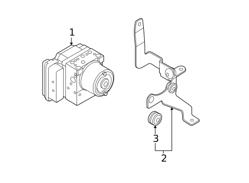 ABS Components for 2009 Kia Sportage #0