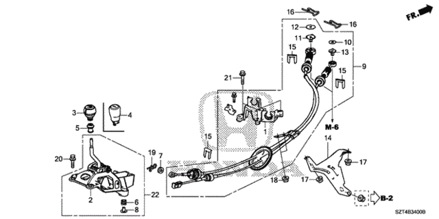 Shift Lever for 2012 Honda CR-Z #0