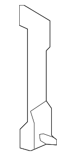 7L0857063B - Body: Retaining Bracket for Audi: Q7 Image