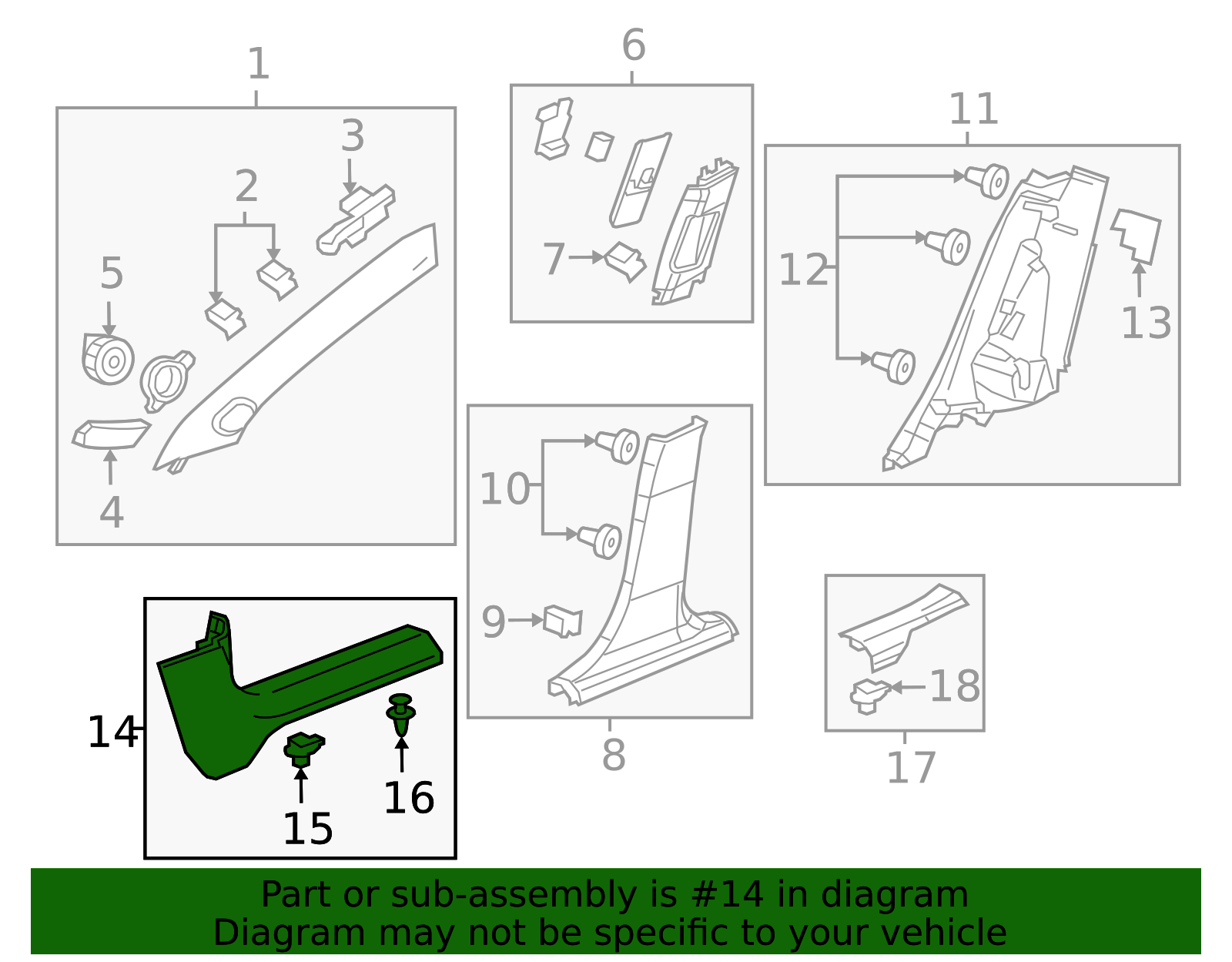 2011-2016 Chevrolet Front Sill Plate - Driver's Side (LH) 95212087 ...