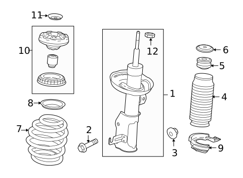 Struts & Components for 2017 Buick Regal #0