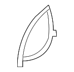 51456957240 - : Side Cover for BMW: 328i, 328i xDrive, 328xi, 335i, 335i xDrive, 335is, 335xi, M3 Image