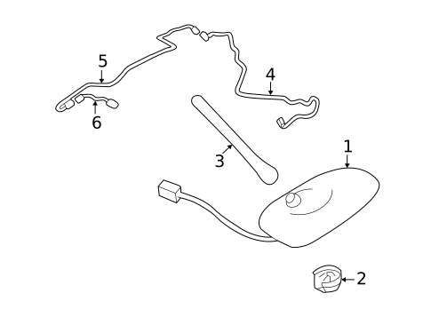 Antenna & Radio for 2013 Subaru BRZ #0
