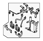 976W6DS100 - : Condenser Assembly for Hyundai Image