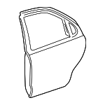 5S4Z5424630BA - Body: Door Shell for Ford: Focus Image