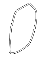 2M5Z74253A10BA - Body: Weather-strip On Body for Ford: Focus Image