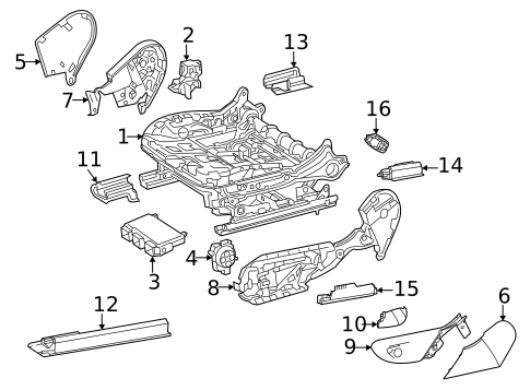 Tracks & Components for 2022 Mercedes-Benz GLS 63 AMG&reg; #0