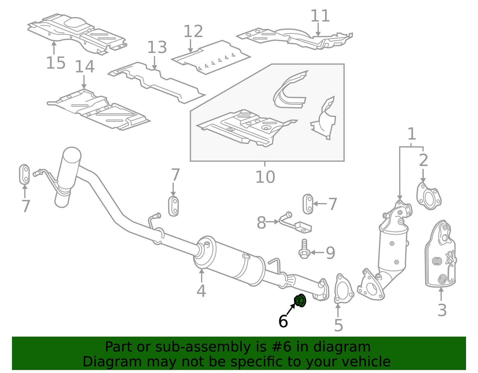 11546366 - Multi-Purpose Nut GMPartsNow