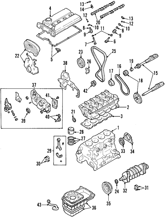 2221233000 - Engine: Exhaust Valve for Kia Image
