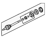 992501201F - : Axle Assembly for Porsche: 911 Image