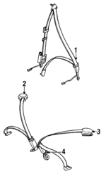 MB770106 - Electrical: Belt for Dodge: Stealth Image