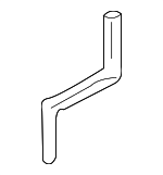 54127199322 - Body: Crank Handle for BMW: 323i, 325Ci, 325i, 325xi, 328i, 328i xDrive, 328xi, 330Ci, 330i, 330xi, 525i, 525xi, 528i, 528i xDrive, 528xi, 530i, 530xi, 535i, 535i xDrive, 535xi, 540i, 545i, 550i, 645Ci, 650i, 740i, 740iL, 745i, 745Li, 750i, 750iL, 750Li, 760i, 760Li, Alpina B7, M3, M5, M6, X3, X5, X6 Image