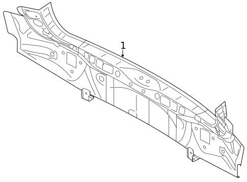 Rear Body for 2024 Subaru Outback #0