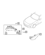 68317671AA - Electrical: Connector Kit for Mopar Image