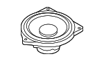 65139441894 - Body: Inst Panel Speaker for Mini Image