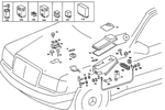 2015451800 - Electrical Equipment and Instruments: Designation Strip for Mercedes-Benz Image