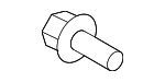 934040601608 - Body: Rail Cover Bolt for Honda: Clarity, CR-V, Element, HR-V, Odyssey, Pilot Image
