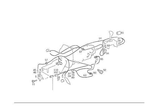 Electrical Parts Used for Automatic Transmission for 1993 Mercedes-Benz 300TE #0