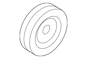 2528725010 - Cooling System: Pulley for Kia: Forte, Forte Koup, Optima, Rondo, Sorento Image