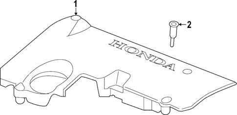 Engine Appearance Cover for 2025 Honda HR-V #0