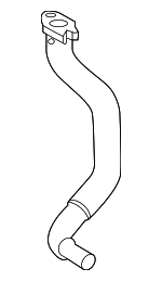 2541804200 - Engine: Oil Return Tube for Mercedes-Benz Image