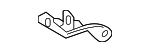 2540981000 - Engine: Rear Duct Front Bracket for Mercedes-Benz Image