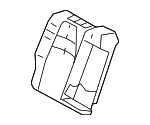 7165112B60 - Body: Seat Back Pad for Toyota: Corolla Image