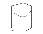 7266135010C1 - Body: Seat Back Cover Button for Toyota Image