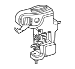 2328691300 - Body: Washer Reservoir for Mercedes-Benz Image