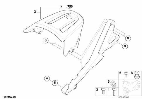 Luggage System for 2003 BMW-Motorrad R 1150 R #0