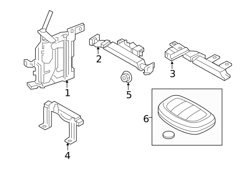Electrical Components for 2015 Hyundai Tucson #1
