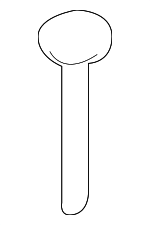 BT4Z78610A16BB - Body: Headrest Guide for Ford: Edge | Lincoln: MKX Image