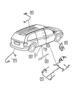 4869919AE - : Unified Body Wiring for Chrysler: Town &amp; Country Image