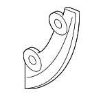 FE02504P1B - Body: Deflector Shield for Mazda: RX-8 Image