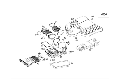 Air Intake, Gasoline Vehicles for 2020 Mercedes-Benz S63 AMG #0
