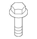 865932H000 - Body: Bumper Cover Bolt for Hyundai: Elantra, Genesis, Tiburon Image