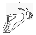 99650396105GRV - Body: Quarter Panel for Porsche: 911 Image