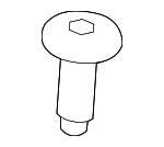 7146972074 - Electrical: Antenna Screw for BMW: 228i Gran Coupe, 228i xDrive Gran Coupe, 230i, 230i xDrive, 530i, 530i xDrive, 540i xDrive, 550e xDrive, i3, i3s, iX, M235i xDrive Gran Coupe, M240i, M240i xDrive, M5, X1, X2 Image