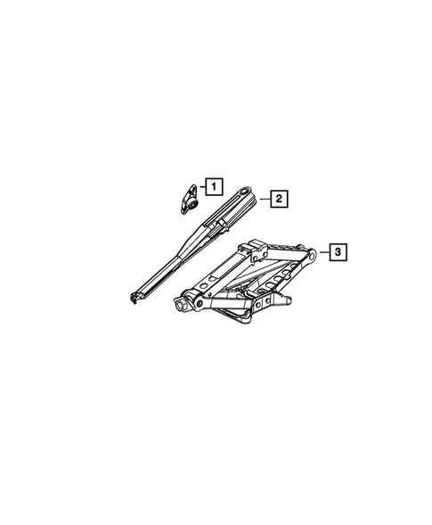 Jack Stowage for 2015 Dodge Challenger #0