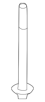C2P7447 - Suspension: Suspension Cross-member Rear Bolt for Jaguar Image
