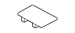 84682BE000 - Body: Cover Plate for Hyundai Image