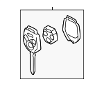 57497FN000 - Electrical: Key for Subaru Image