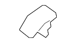 90786801009051 - Body: Child Restraint Anchor Plate Bracket for MB Vans Image